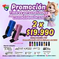 Promoción 2 timbres personalizados de bolsillo modelo S-722 marca Shiny - Miniatura 1