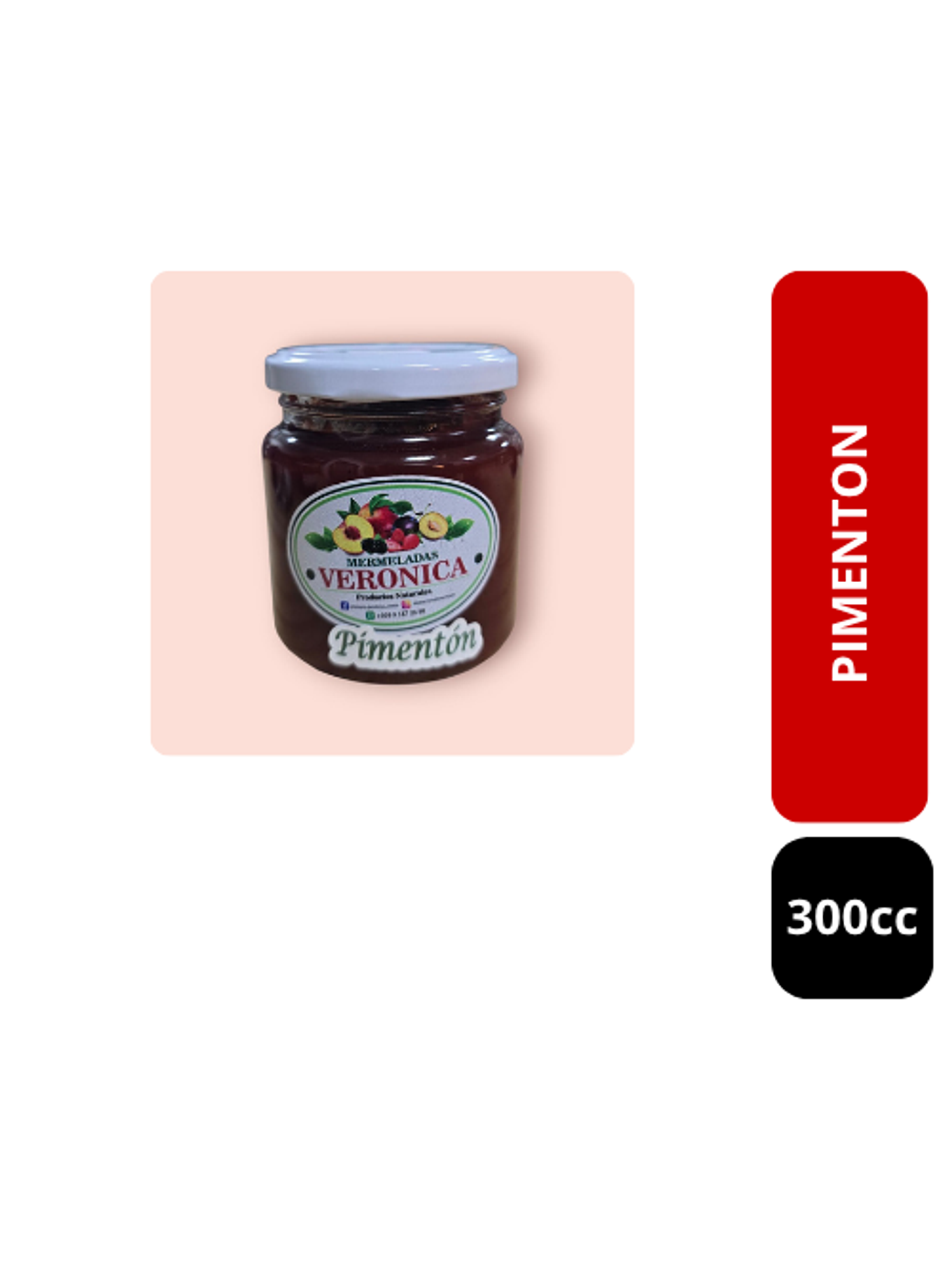 Mermelada de Pimentón 300cc 1