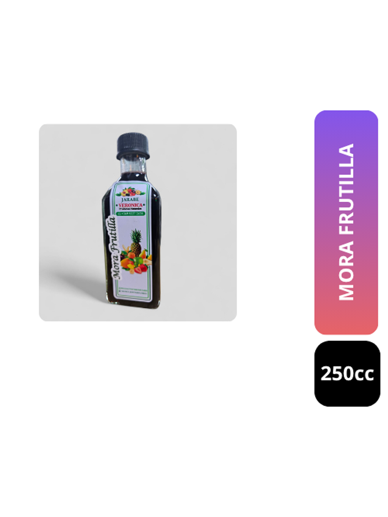 Jarabe Mora Frutilla 250cc 1