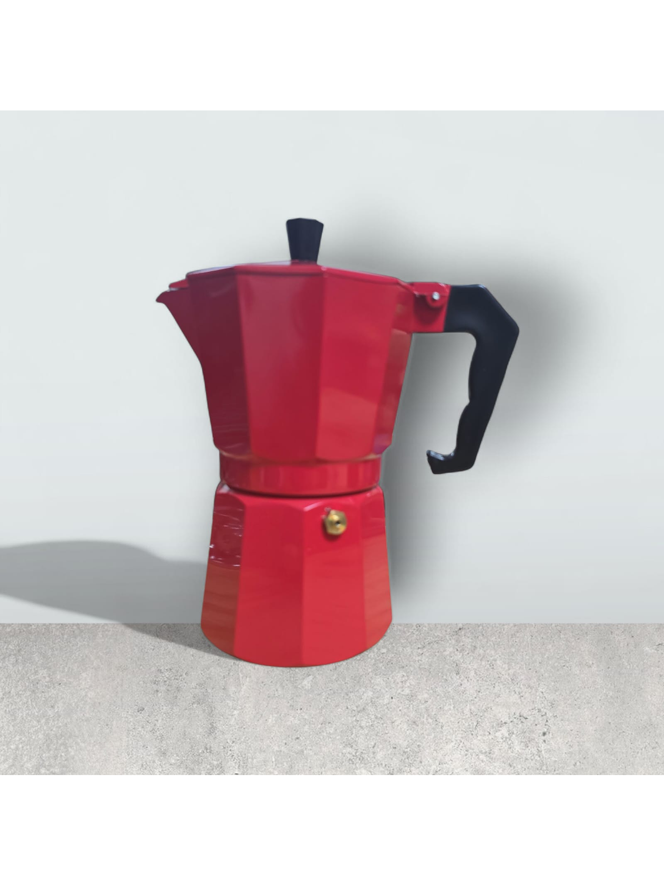 CAFETERA ITALIANA 6 TAZAS ROJA 1