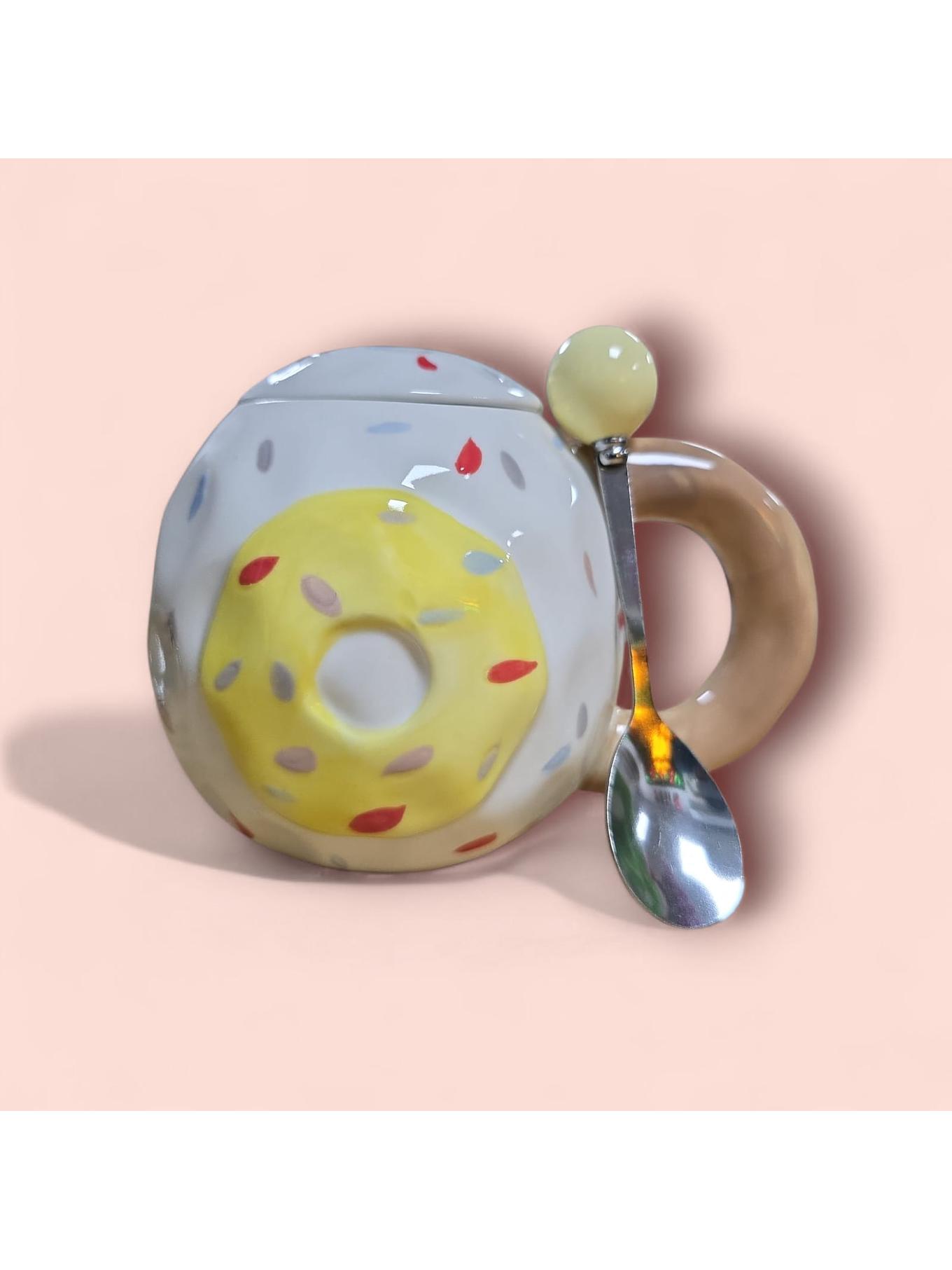 TAZA DONUT CON CUCHARA 2