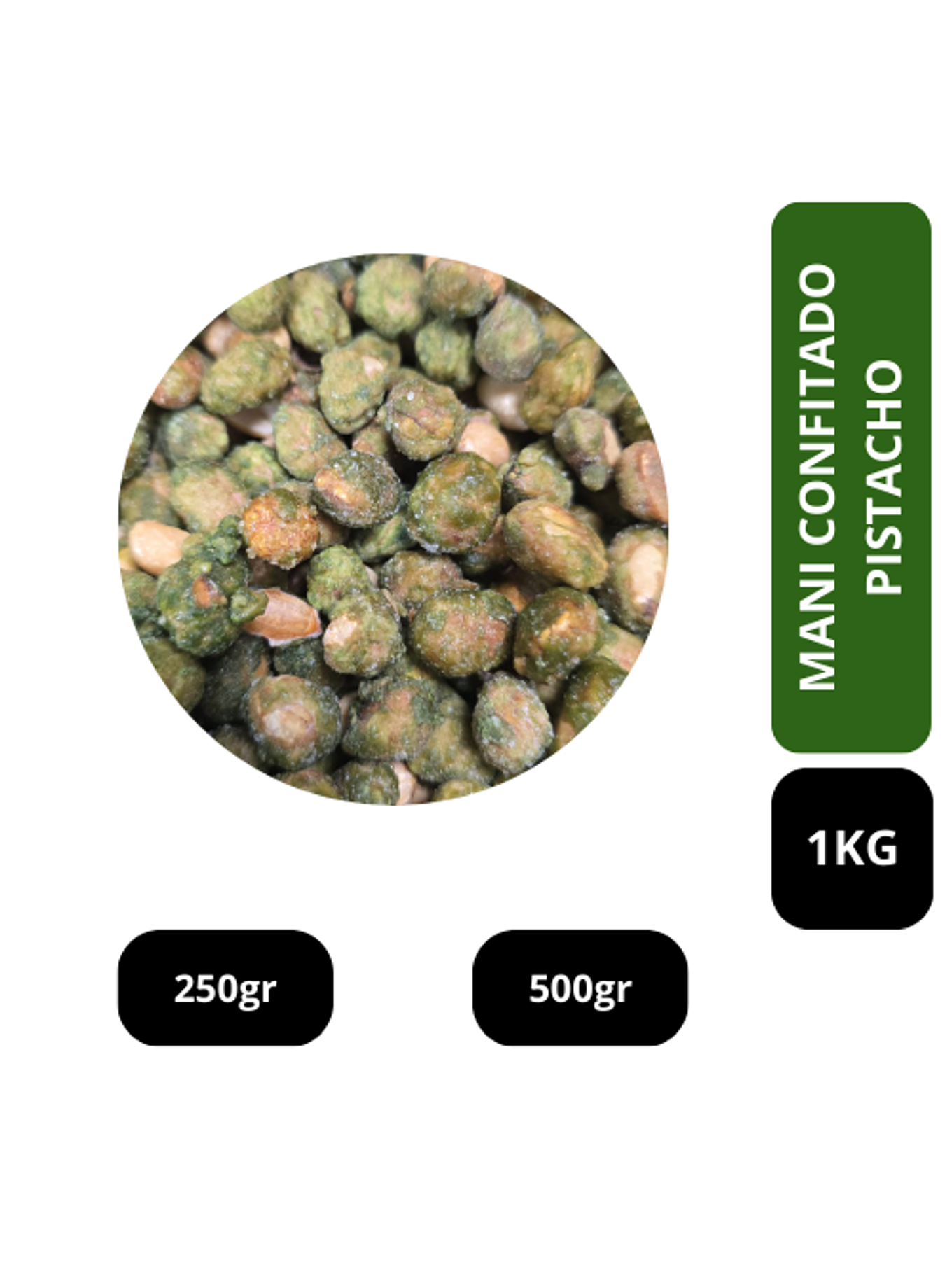 Maní Confitado Pistacho 1