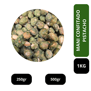 Maní Confitado Pistacho