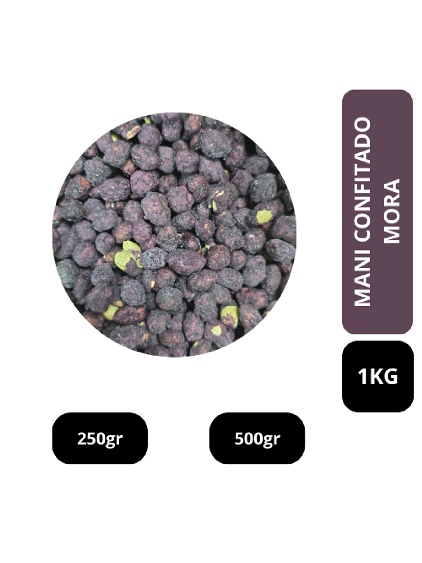 Maní Confitado Mora 1