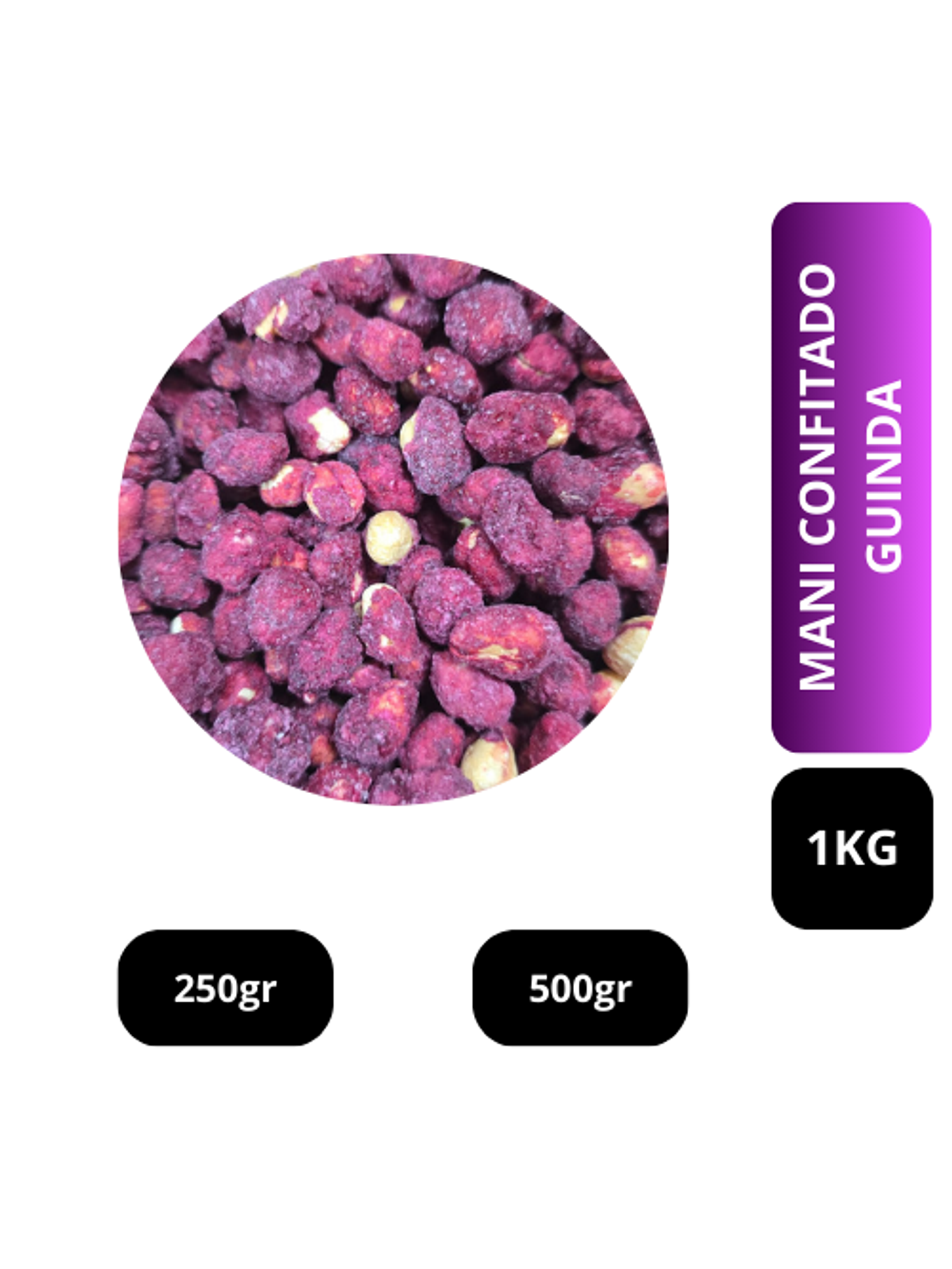 Maní Confitado Guinda 1