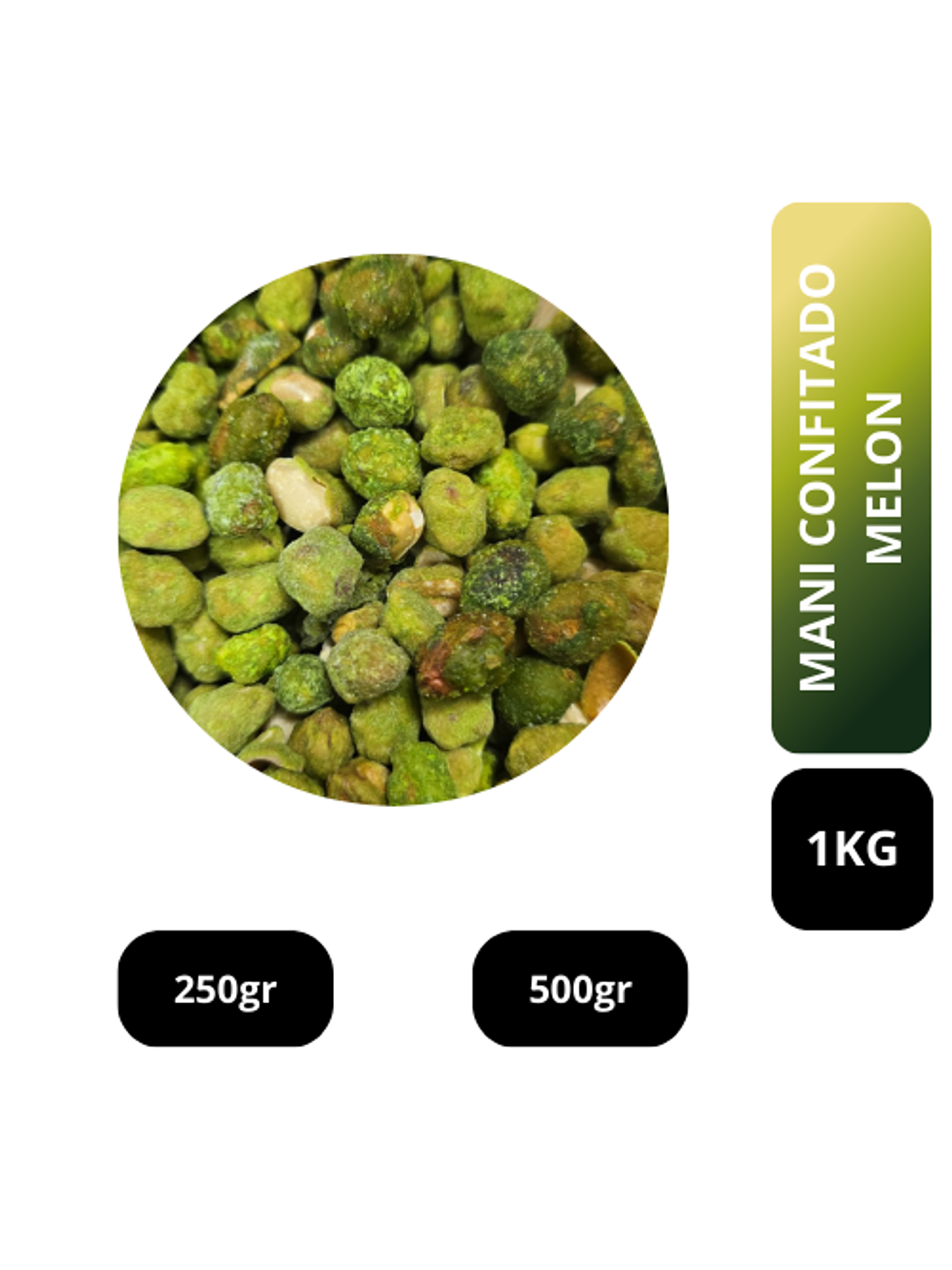 Maní Confitado Sabor Melón 1