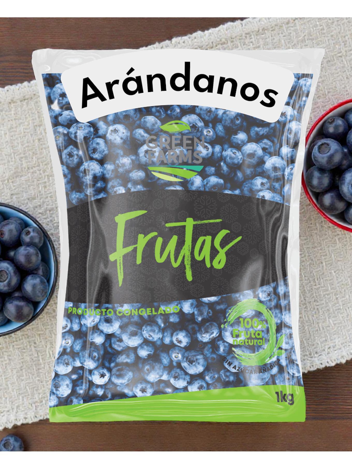 FRUTA ARANDANOS CONGELADO 1
