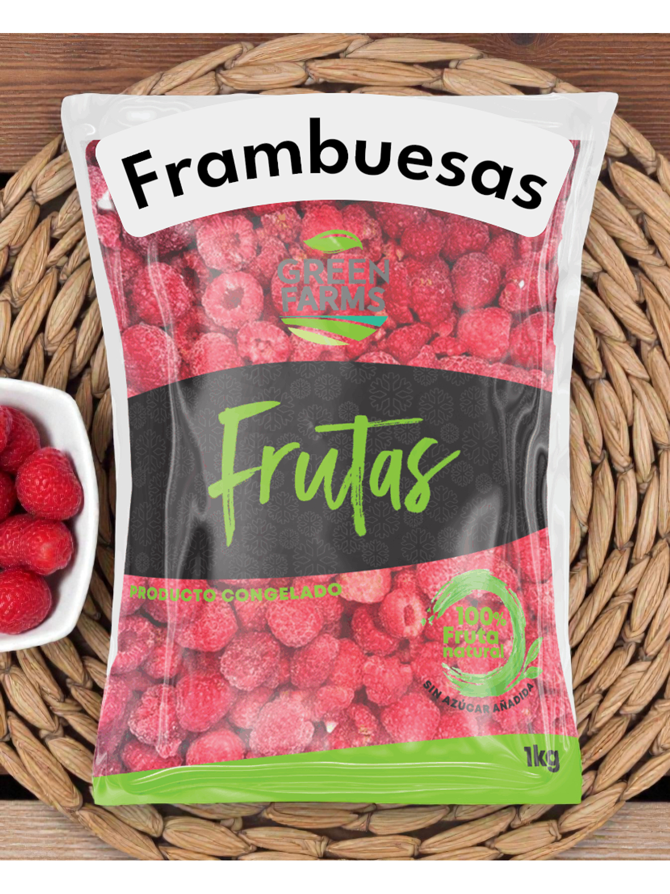 FRUTA FRAMBUESAS CONGELADAS 1