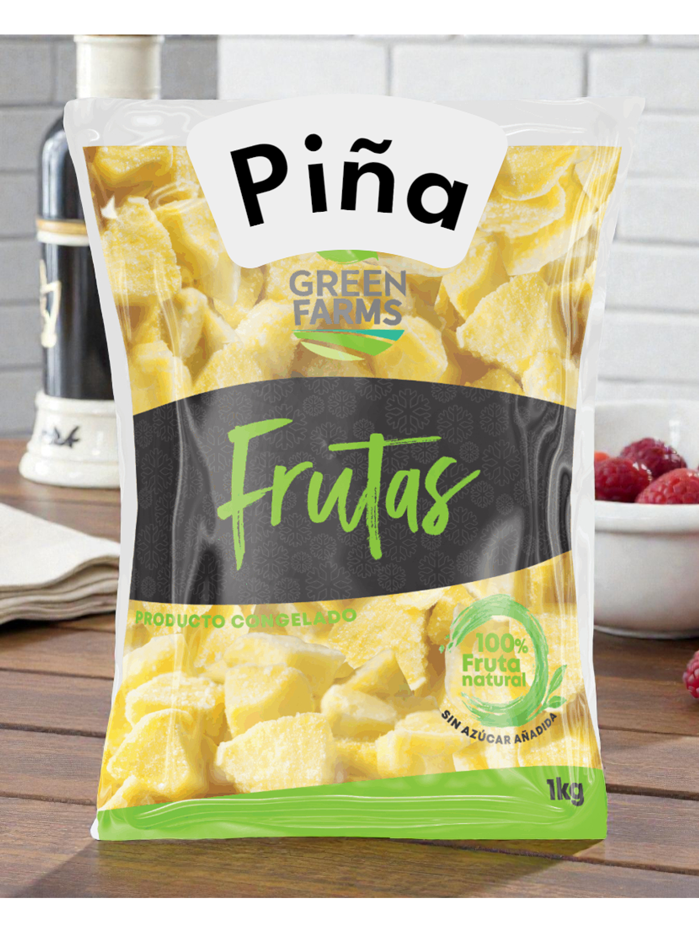 FRUTA PIÑA CONGELADA 1