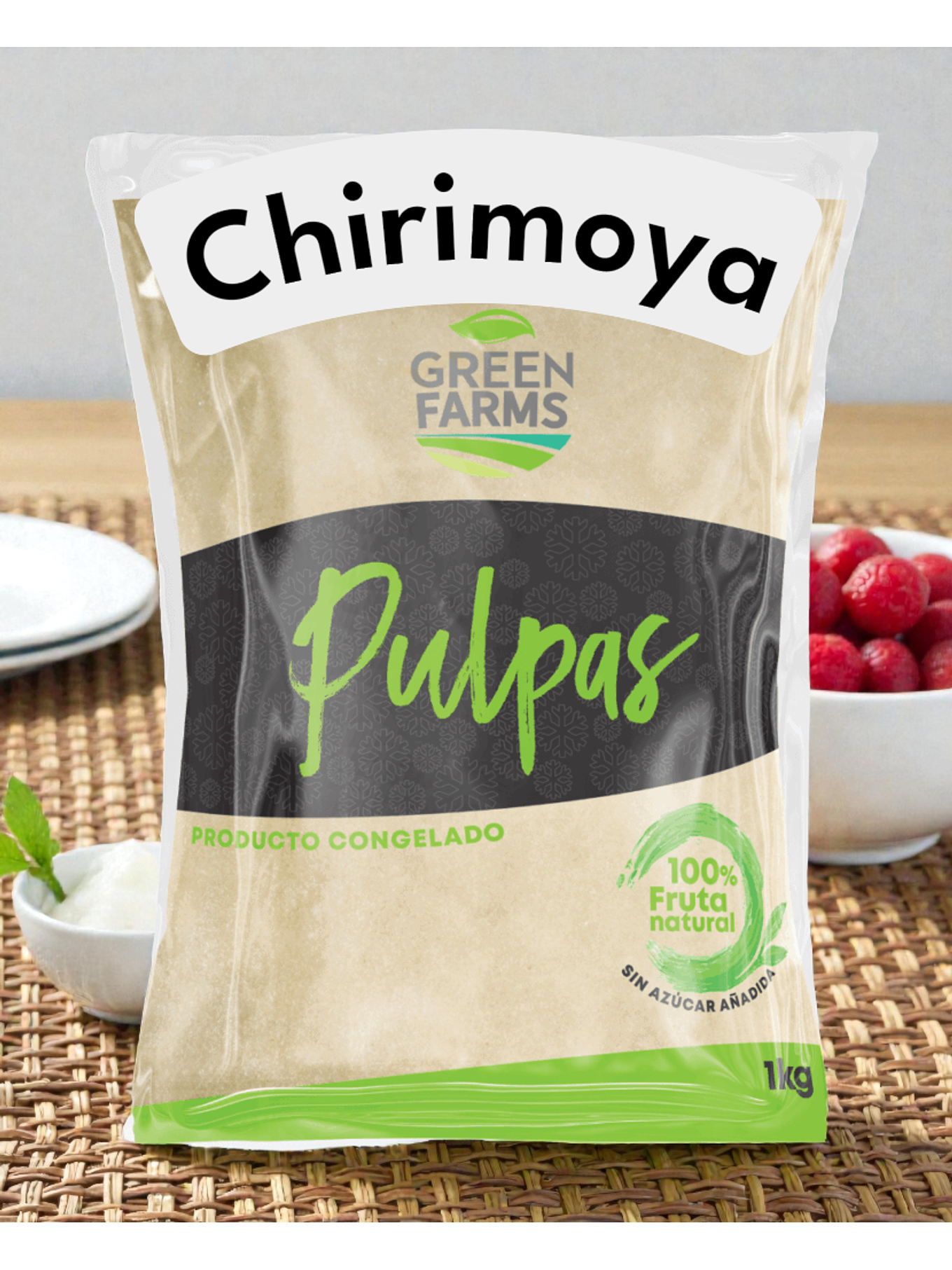 PULPA CHIRIMOYA CONGELADA 1