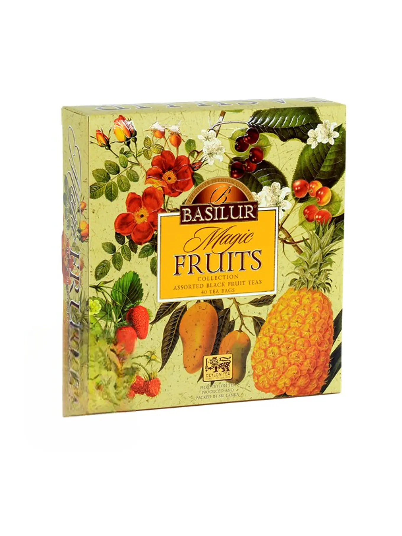 BASILUR SURTIDO DE TÉ NEGRO FRUTAL - GIFT MAGIC FRUIT COLLECTION 1