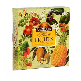 BASILUR SURTIDO DE TÉ NEGRO FRUTAL - GIFT MAGIC FRUIT COLLECTION