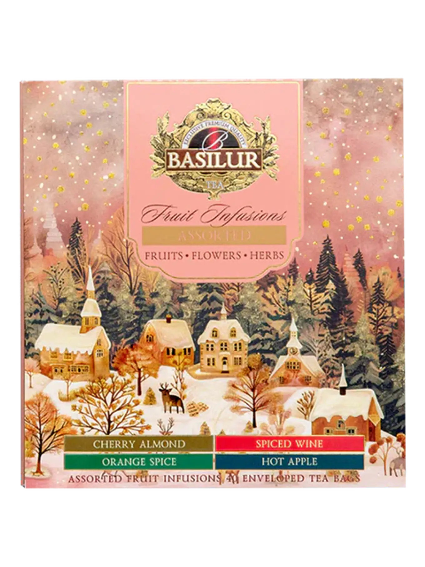Basilur Infusiones Navidad Surtidas 40 Bolsitas 4