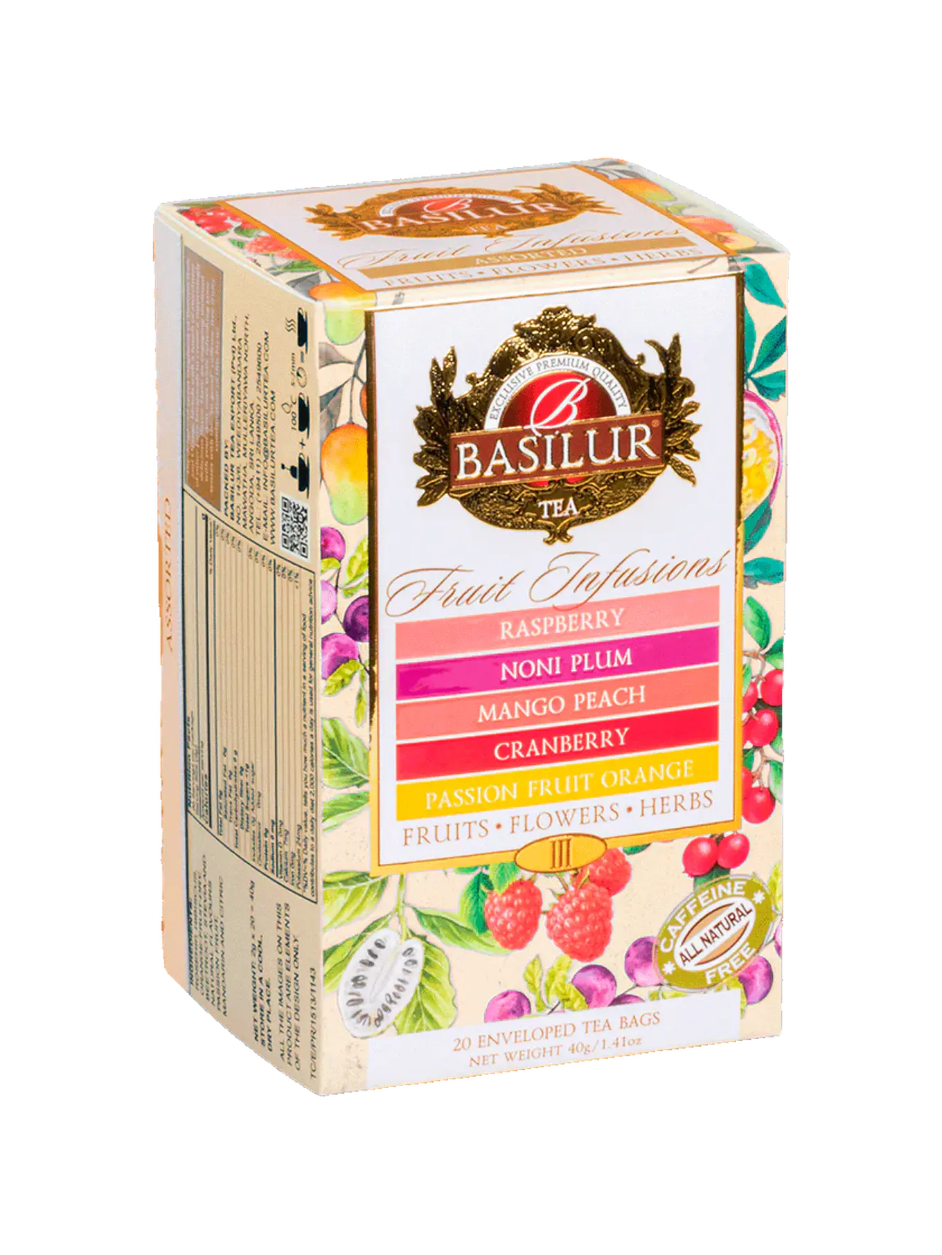 Basilur Surtido de Infusiones Frutales vol. 3 2