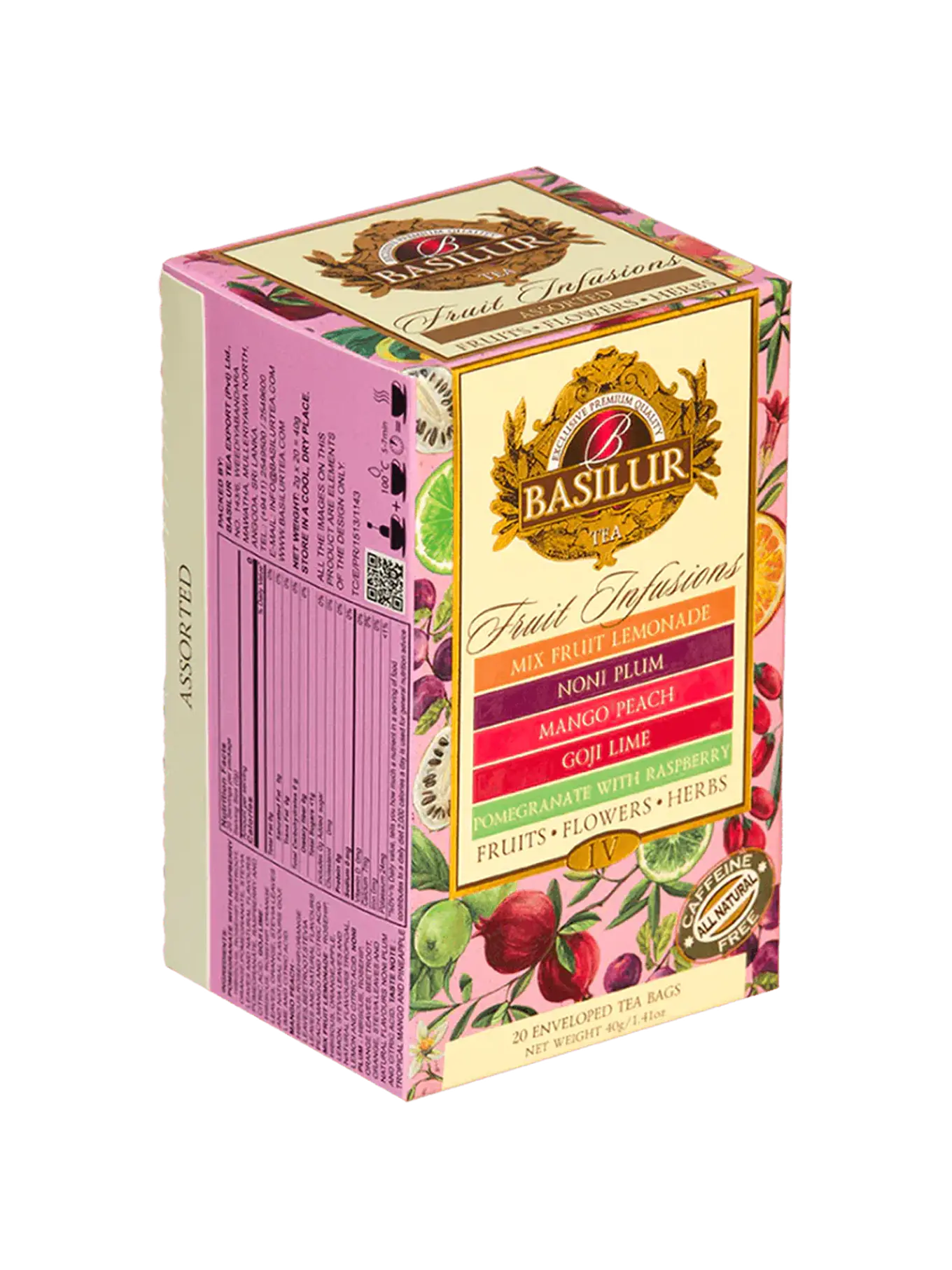 Basilur Surtido de Infusiones Frutales Volumen IV 2