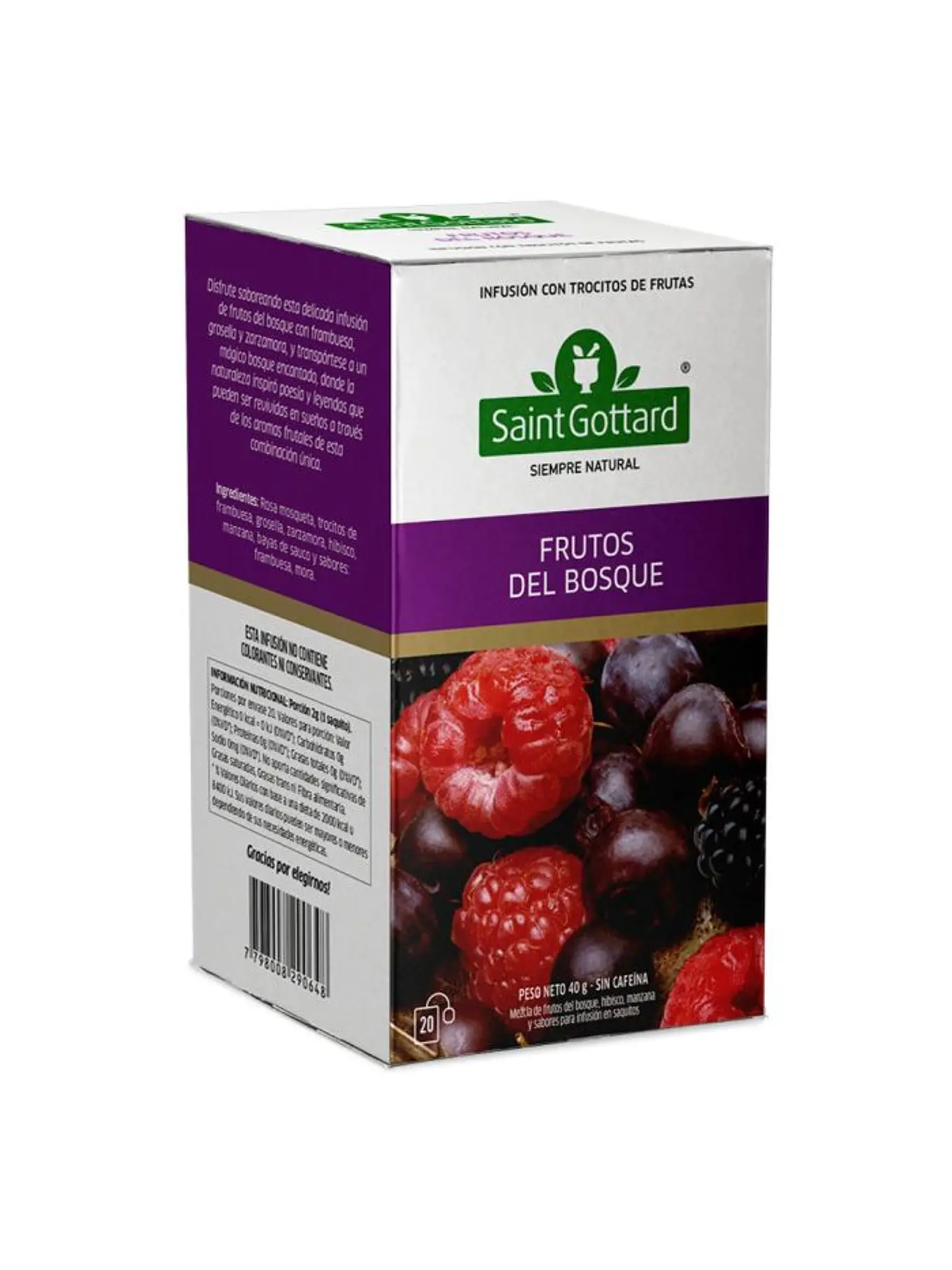 Té Saint Gottard Frutos Del Bosque 1
