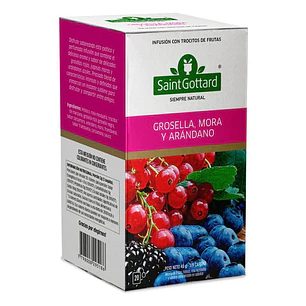 Té Saint Gottard Grosella, Mora Y Arándanos X 20
