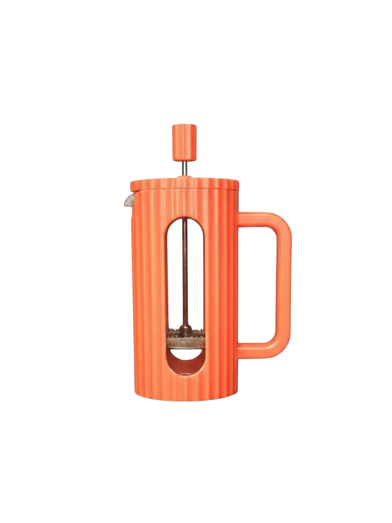 Cafetera Embolo Amalfi Naranja 350 ml 1