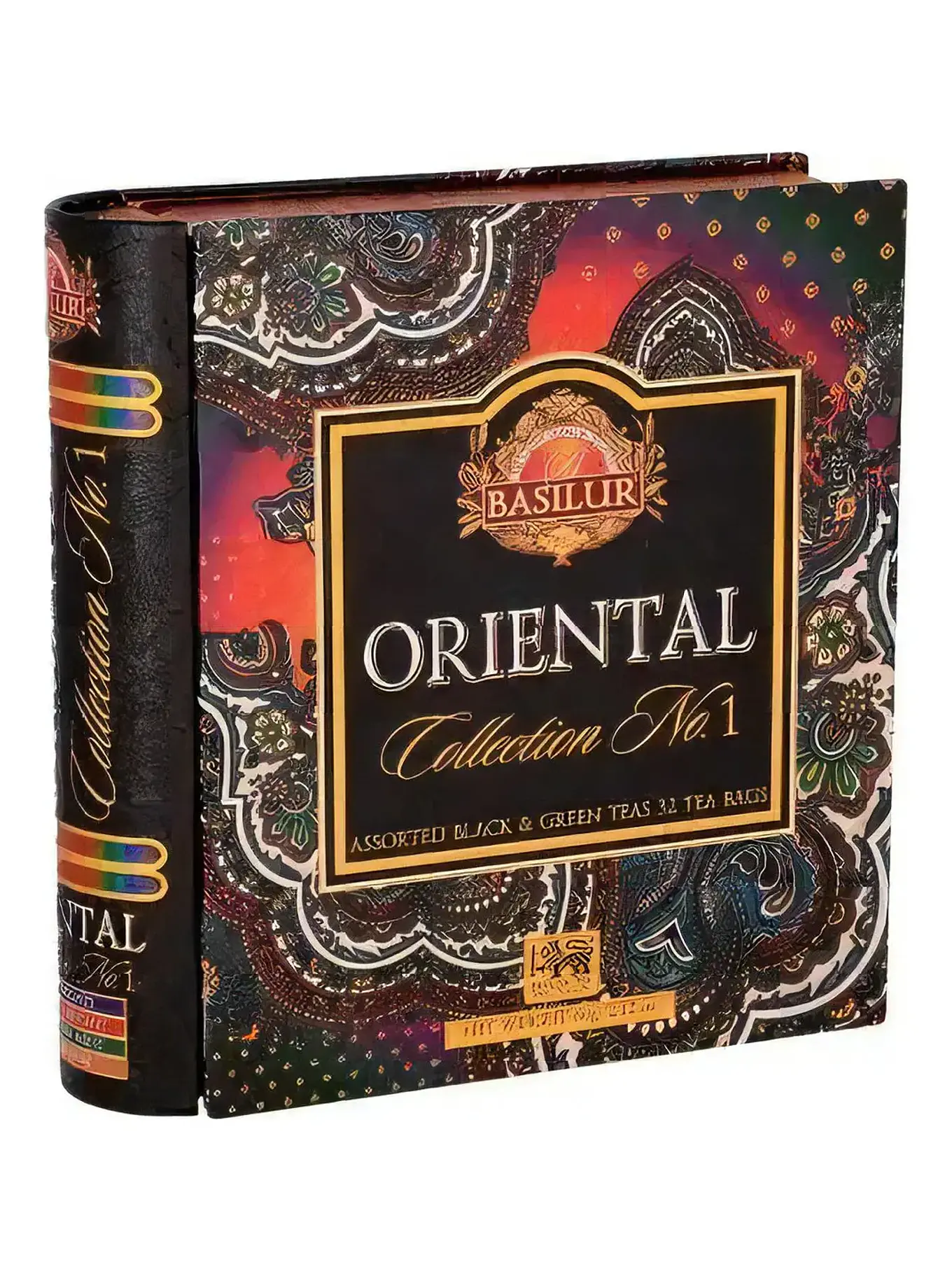 Té Basilur Book Oriental Collection, Te Verde & Negro, 32 Unidades 1