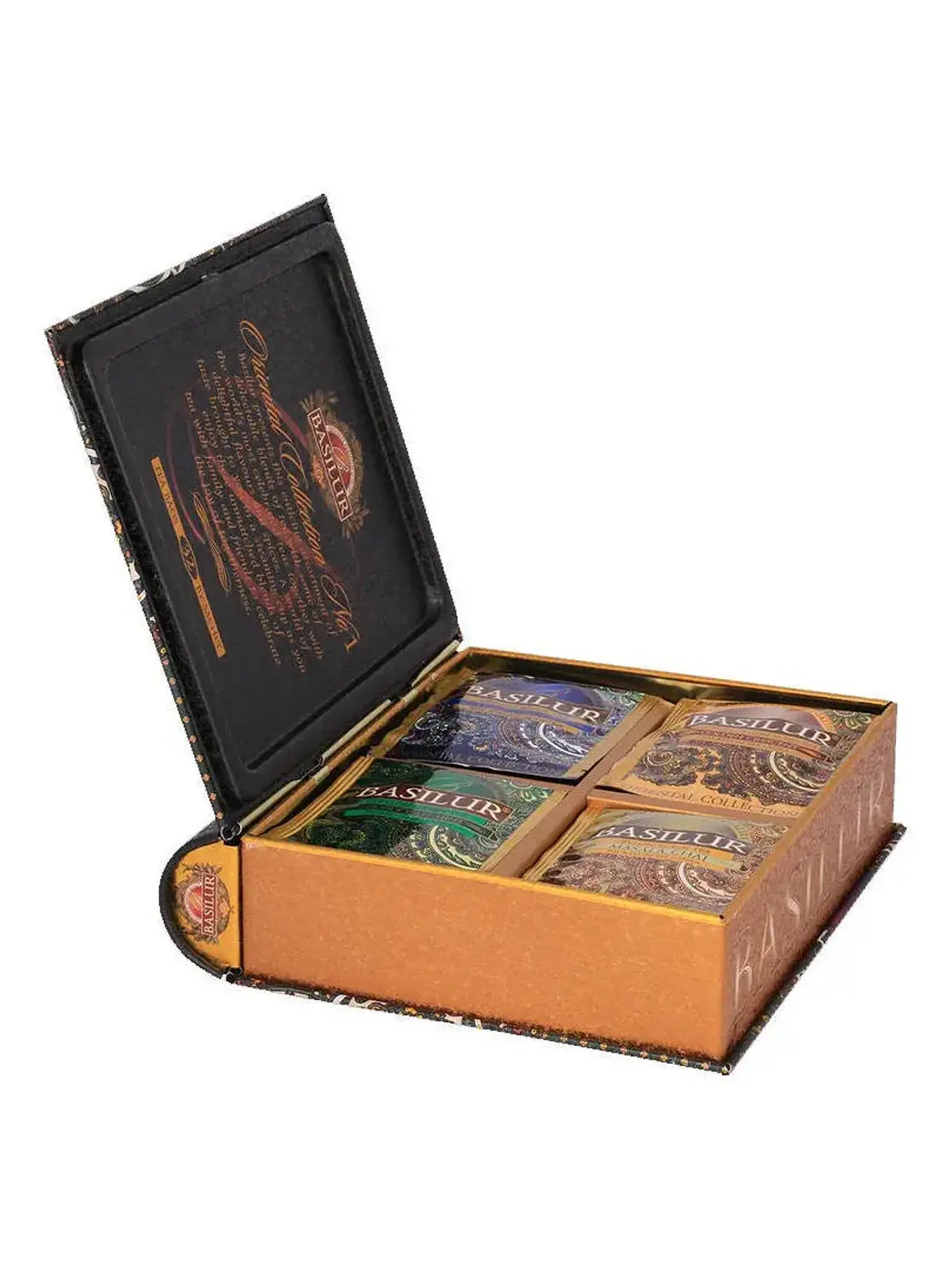 Té Basilur Book Oriental Collection, Te Verde & Negro, 32 Unidades 2