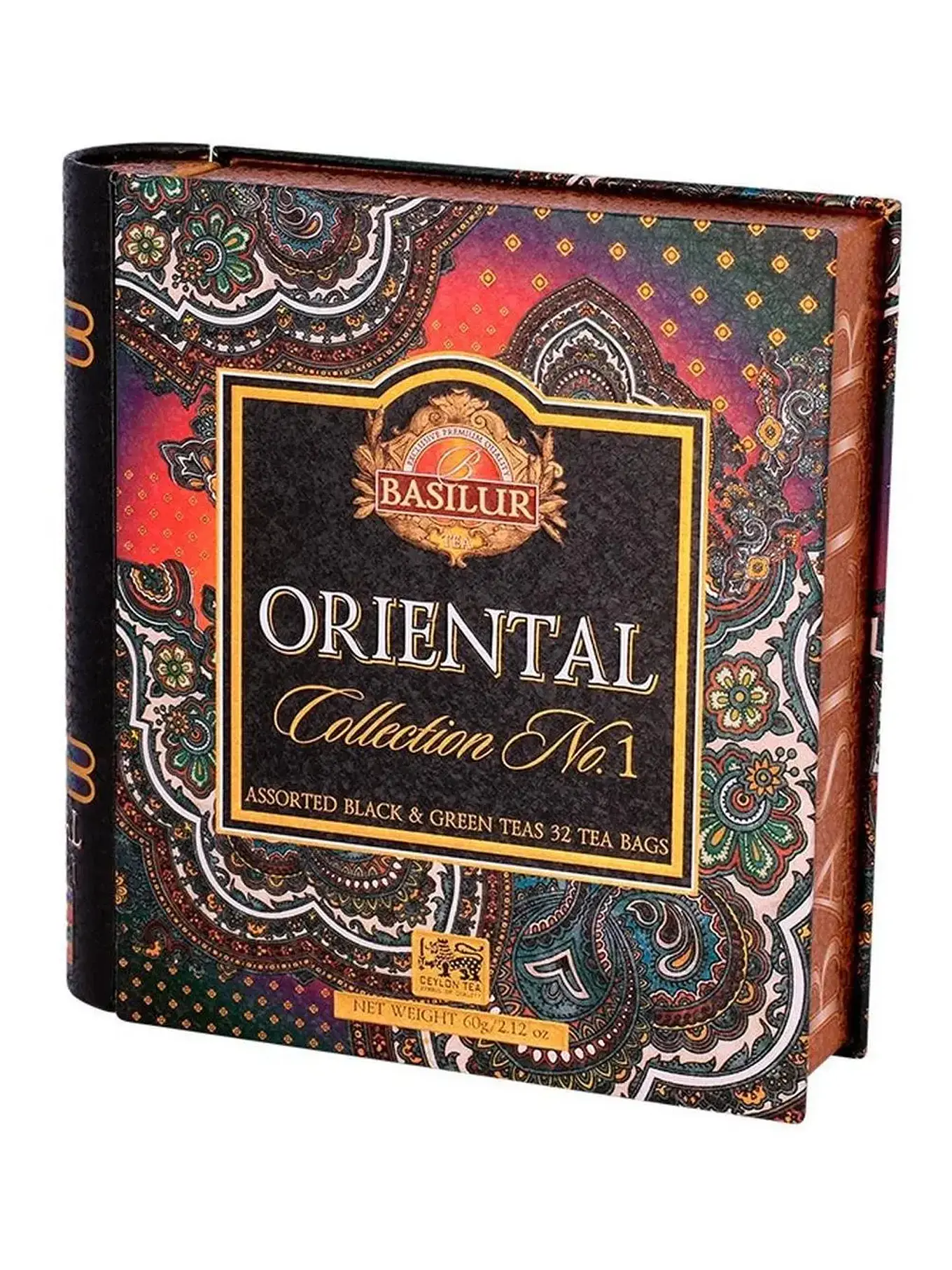 Té Basilur Book Oriental Collection, Te Verde & Negro, 32 Unidades 4