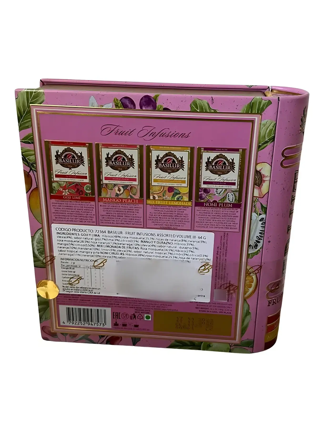 Infusiones de Fruta - Libro Metalico Surtido Volumen 2 - 32 Bolsitas 4