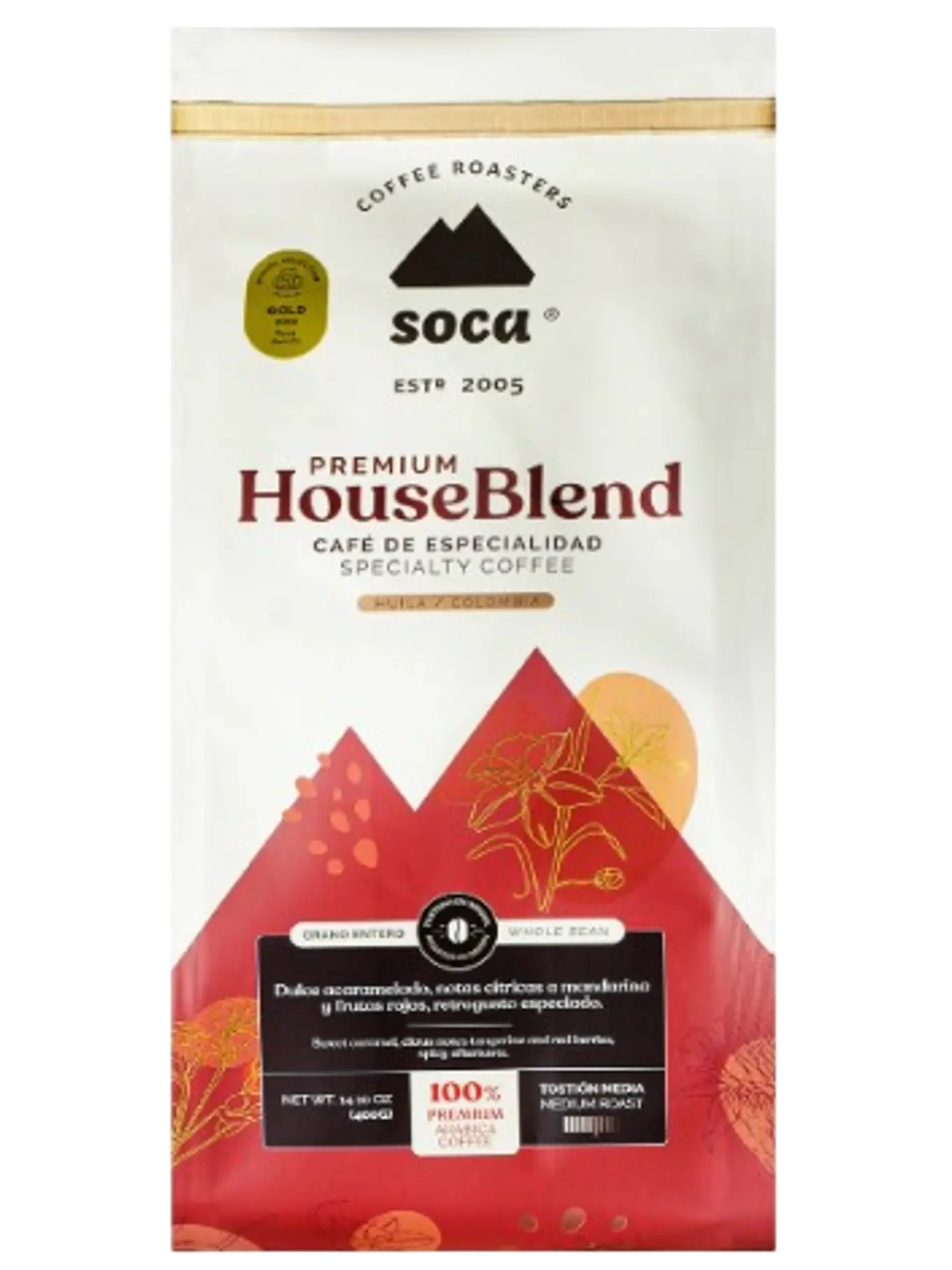 Café Soca Premium House Blend 400gr 1