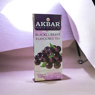 Akbar blackcurrant flavoured tea
