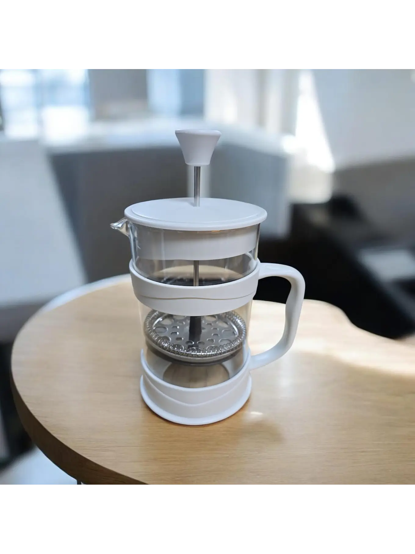 Cafetera Francesa Blanca 800 cc 1