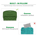 Hitorhike Inflatable Pad with a built in Cushion