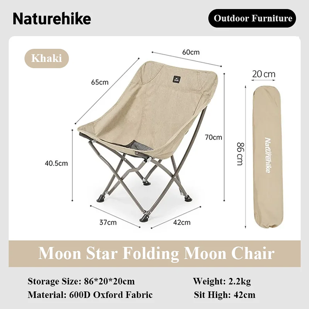 Naturehike Portable Folding Camping Chair