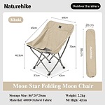 Naturehike Portable Folding Camping Chair