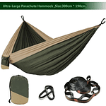 ZOWEE Parachute Hammock with straps and carabiner