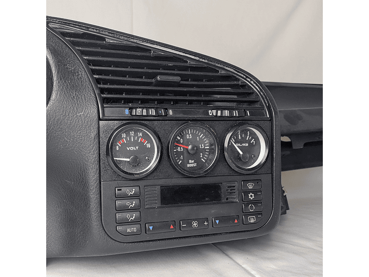 BMW E36 Suporte para 3 Manómetros de 52 mm Rádio 7