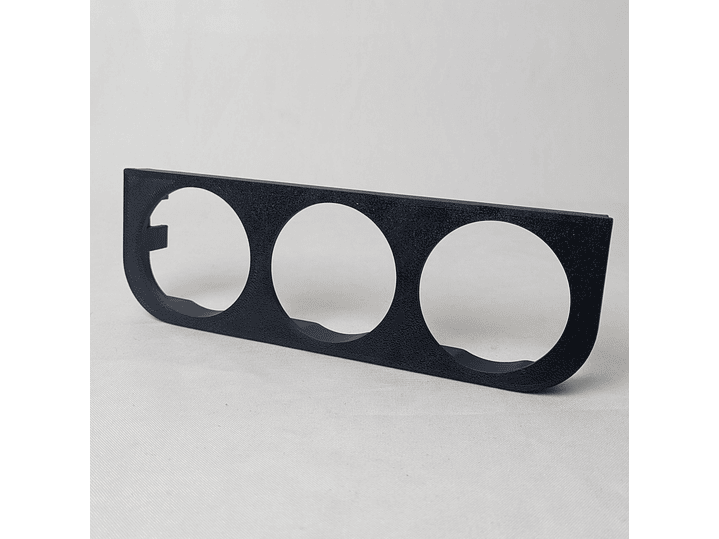 BMW E36 – Suporte para 3 Manómetros de 52 mm – Substituição do Painel do Ar Condicionado 1