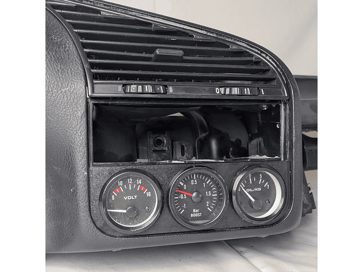 BMW E36 – Suporte para 3 Manómetros de 52 mm – Substituição do Painel do Ar Condicionado 3