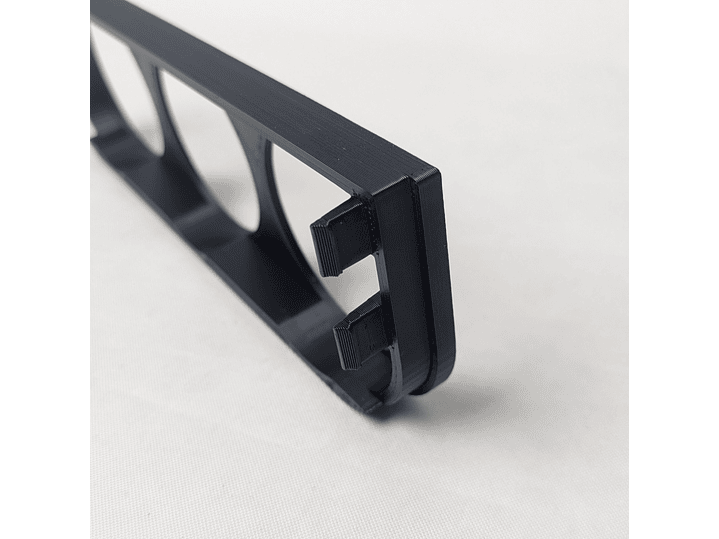 BMW E36 – Suporte para 3 Manómetros de 52 mm – Substituição do Painel do Ar Condicionado 2