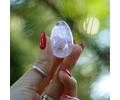Huevo Yoni de Cuarzo Cristal