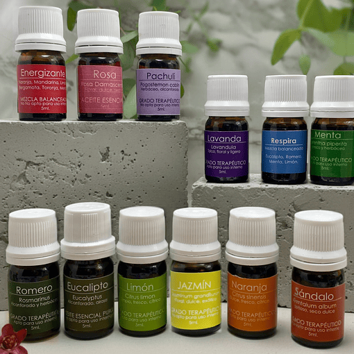 Kit Completo de 12 Aceites Esenciales