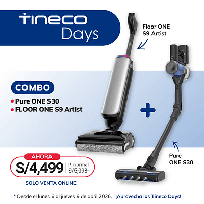 Combo Pure ONE S30 + Floor ONE S9 ARTIST STEAM