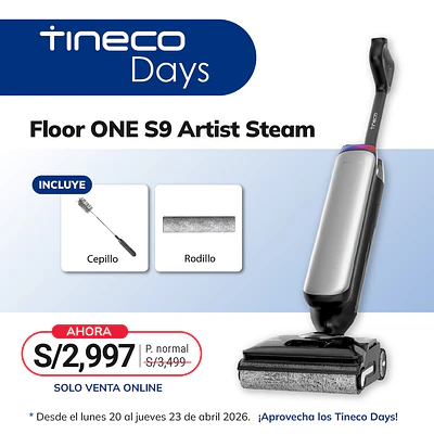 Aspiradora - Lavapisos FLOOR ONE S9 ARTIST STEAM