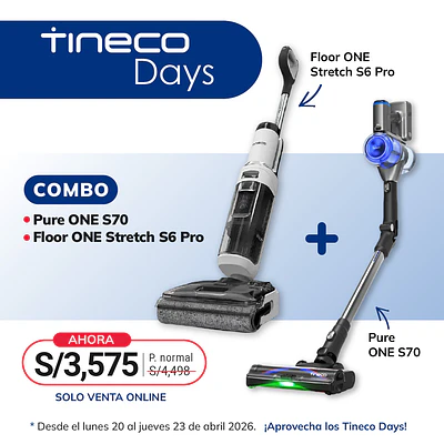 Combo Floor ONE STRETCH S6 + Pure ONE S70 