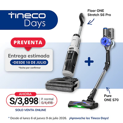 Combo Floor ONE STRETCH S6 + Pure ONE S70 