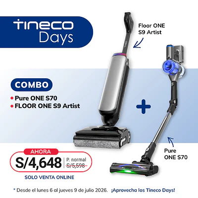 Combo Pure ONE S70 + Floor ONE S9 ARTIST STEAM