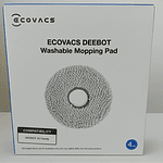 Deebot X5 Pack de 4 mopas lavables