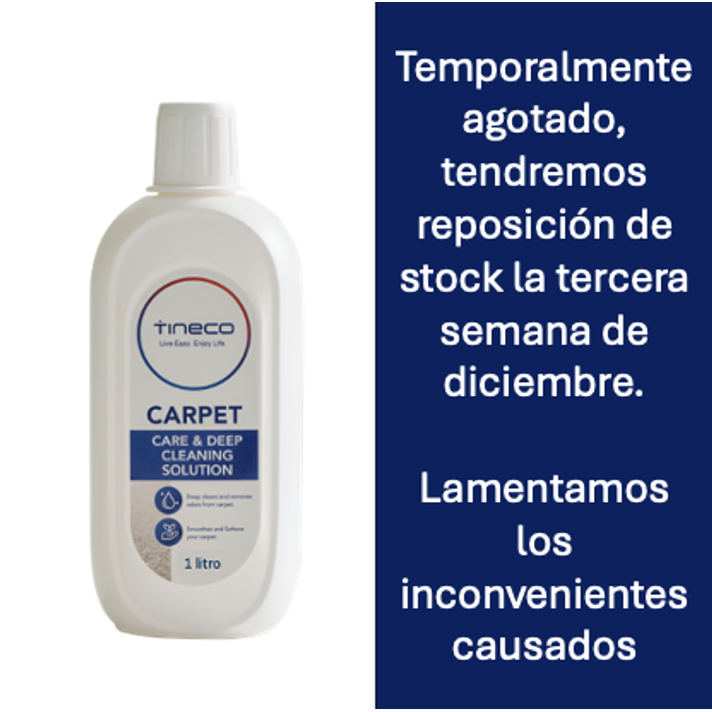 iCarpet Detergente de Limpieza