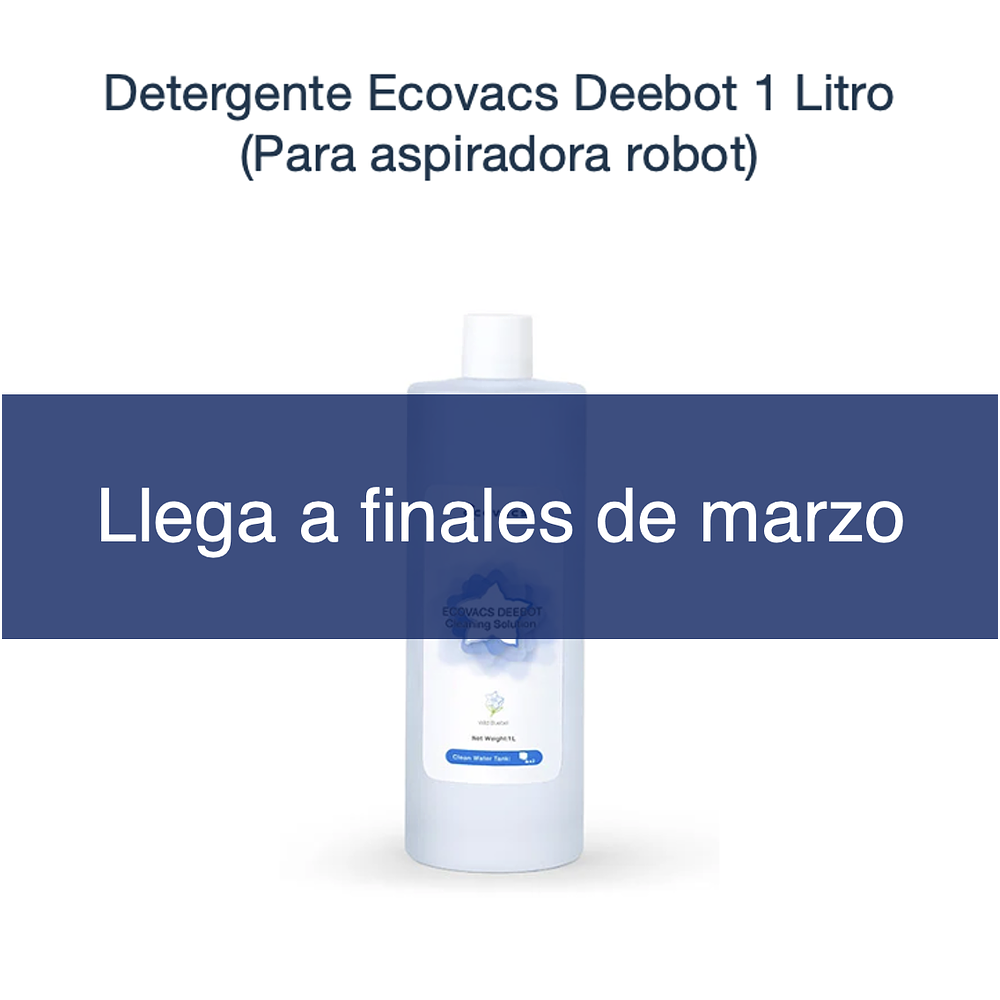 Detergente Ecovacs Deebot 1 Litro