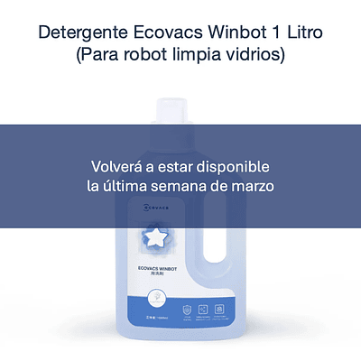 Detergente Ecovacs Winbot 1 Litro