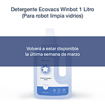 Detergente Ecovacs Winbot 1 Litro
