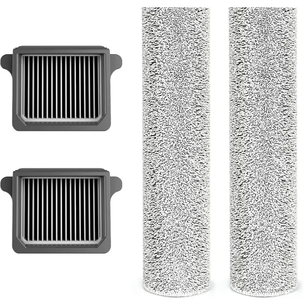 Kit 2 Filtro HEPA y 2 Brush Roller (Rodillo) I5-S6 Stretch, I6 Stretch Plus, S6-S7 Switch y S9- COPIA